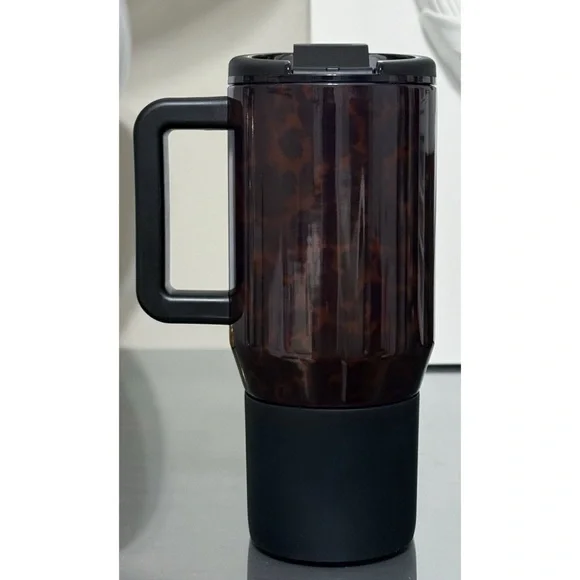 HYDROJUG‎ 20oz Traveler Coffee Mug, TORTOISE - Picture 3 of 5